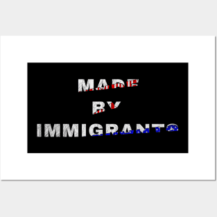 Made By Immigrants Text Based Design Posters and Art